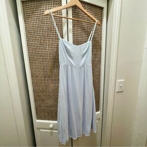 Reformation Light Blue Midi Dress